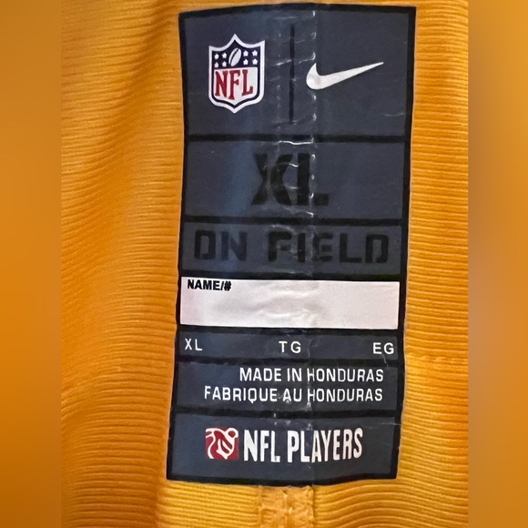 Washington Yellow Football Jersey #75 Brandon Scherff - Picture 6 of 6